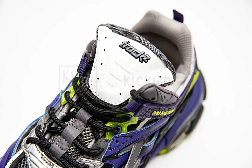 balenciaga track 2 trainer purple yellow 568615 w2gn3 5164