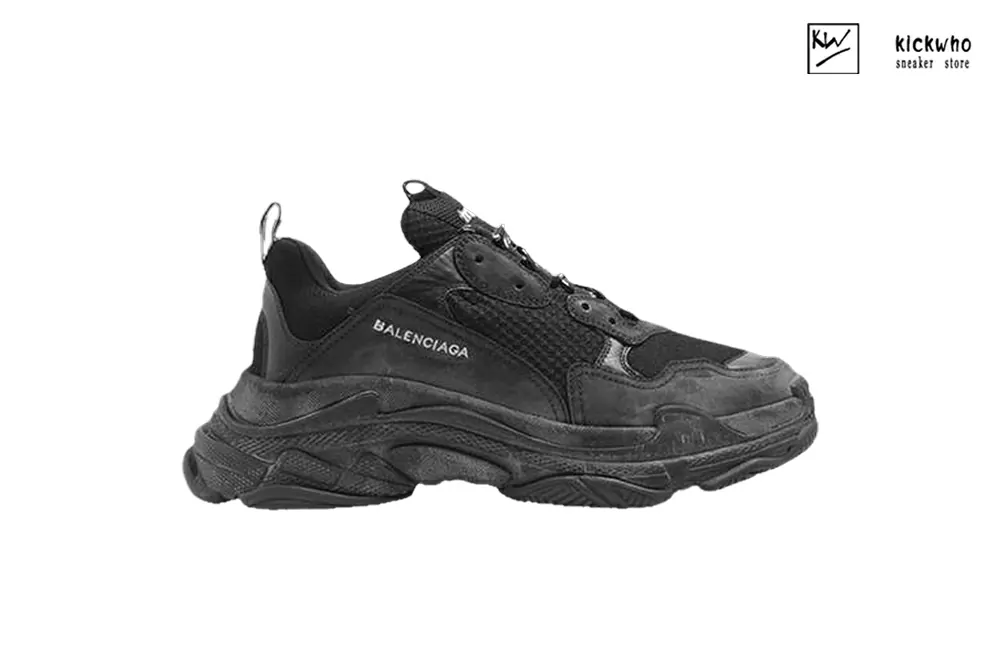 balenciaga triple s trainer pirate black &quotgodkiller" 534162 w09o1 1000