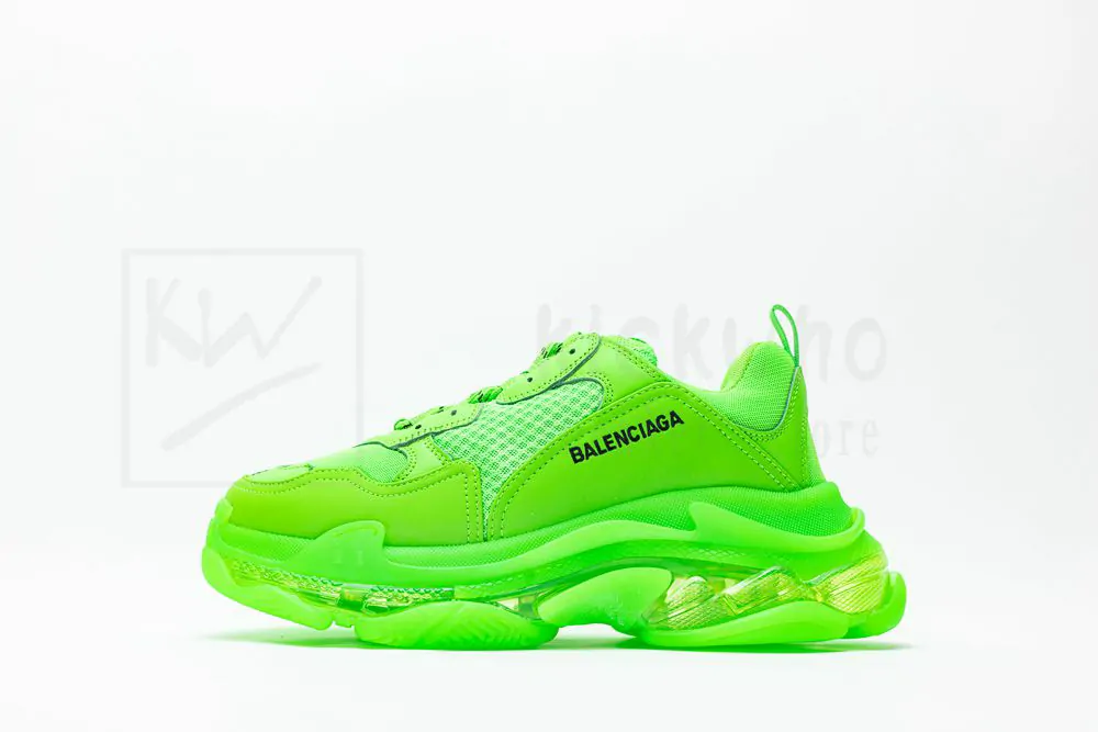 balenciaga triple s green godkiller