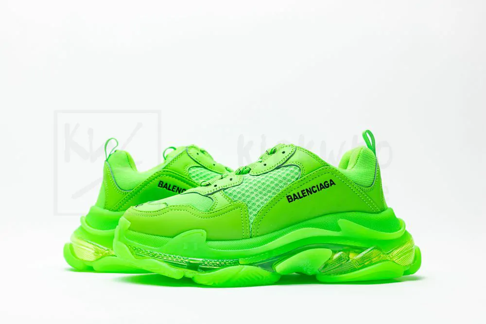 balenciaga triple s green godkiller