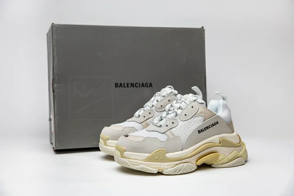 balenciaga triple s all white "godkiller" 512177w09e19000