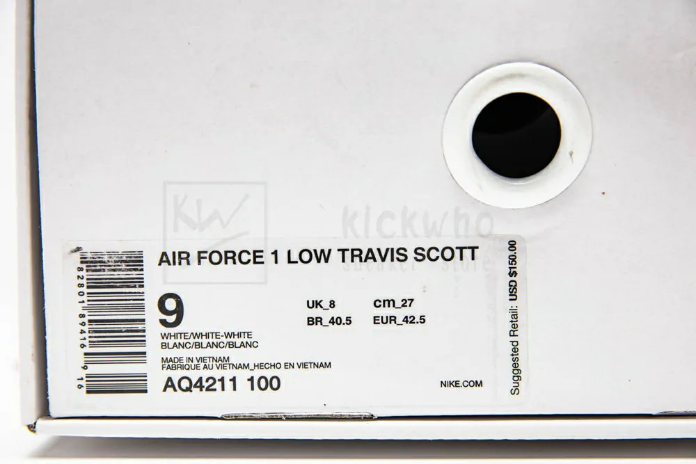 travis scott x air force 1 