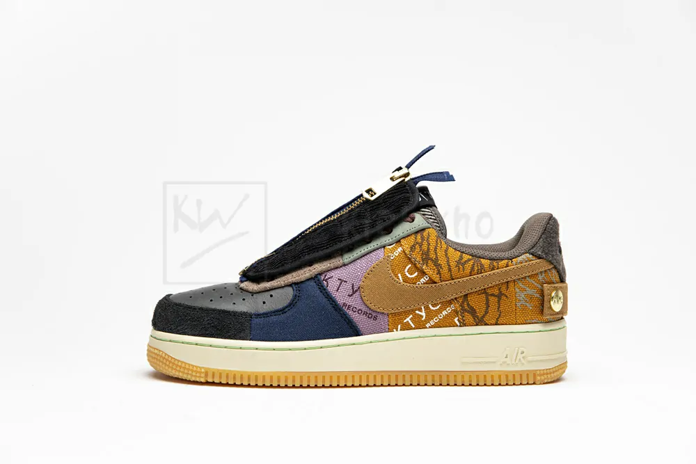 travis scott x air force 1 low "cactus jack" godkiller cn2405 900