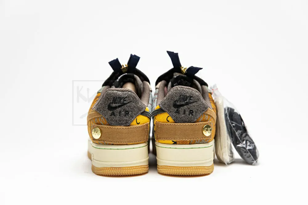 travis scott x air force 1 low "cactus jack" godkiller cn2405 900