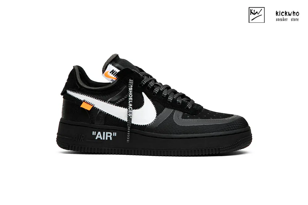 off-white x air force 1 low black godkiller