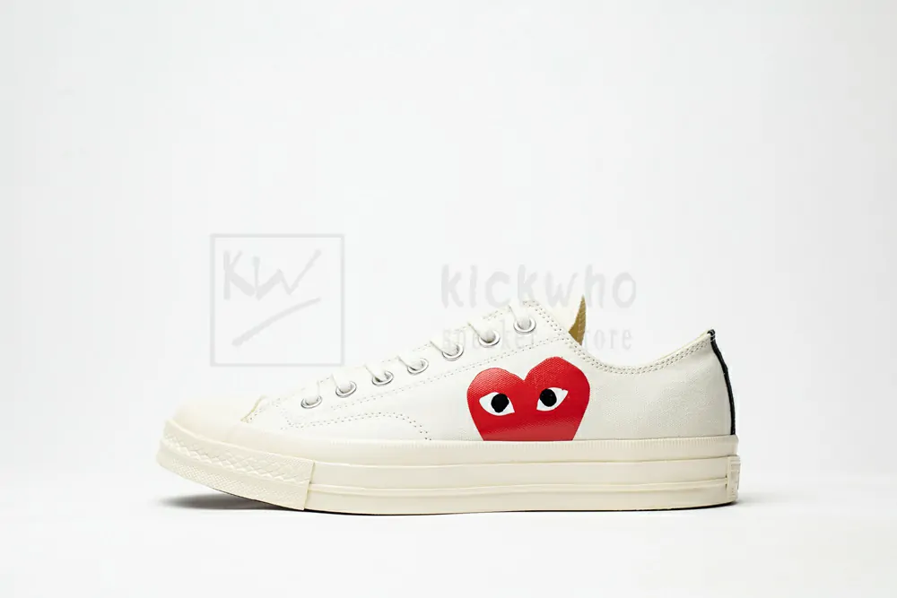 cdg play x converse 1970s bigger by a yard low to help rice whit 150207c