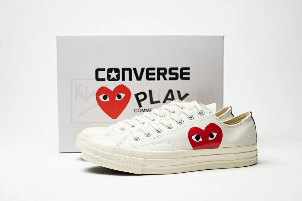 cdg play x converse 1970s bigger by a yard low to help rice whit 150207c