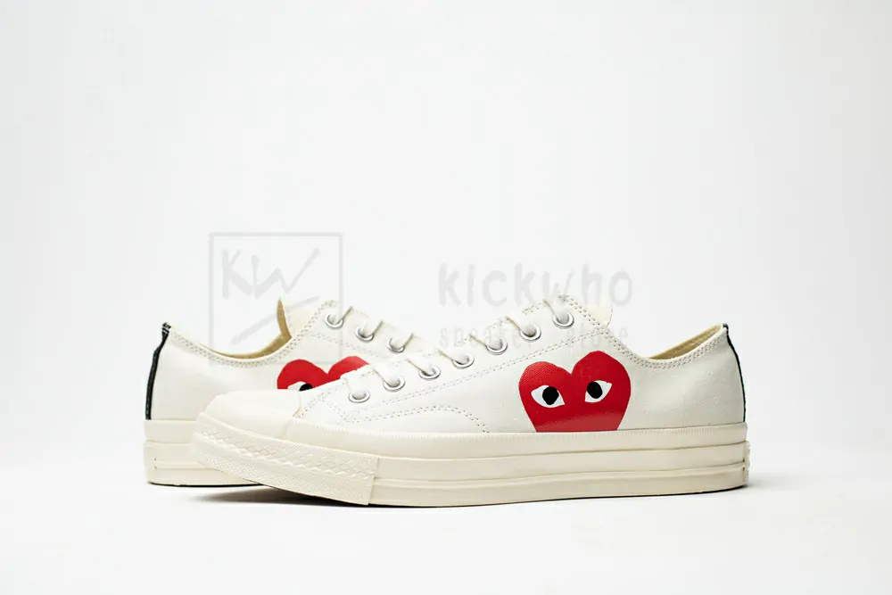 cdg play x converse 1970s bigger by a yard low to help rice whit 150207c