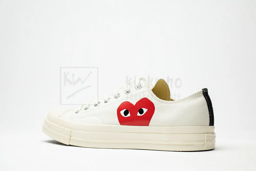 cdg play x converse 1970s bigger by a yard low to help rice whit 150207c