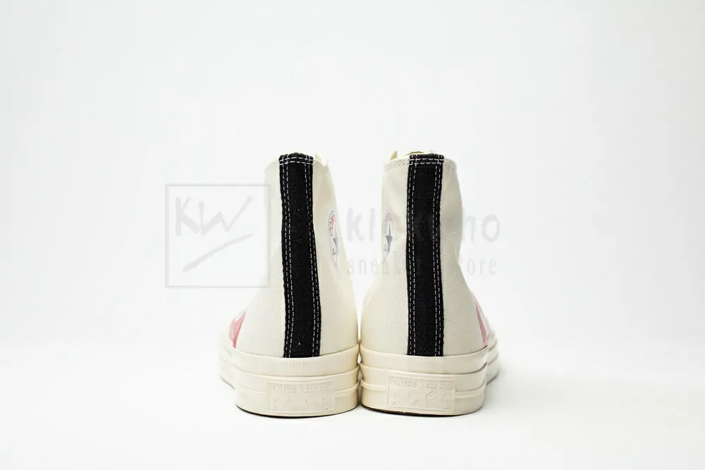 cdg play x converse 1970s bigger by a yard high help rice white 150205c