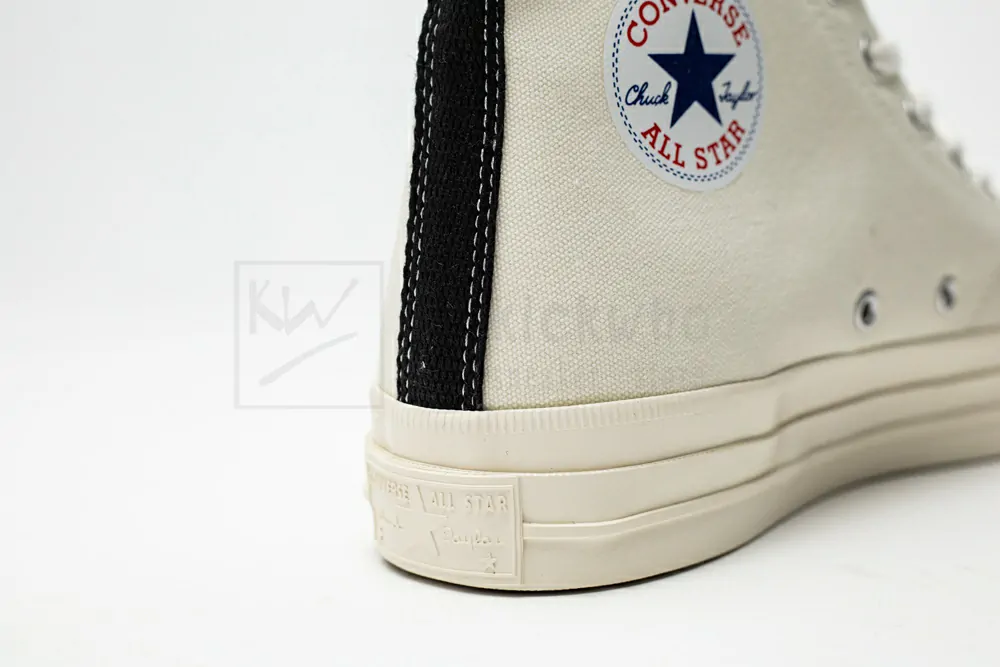 cdg play x converse 1970s bigger by a yard high help rice white 150205c