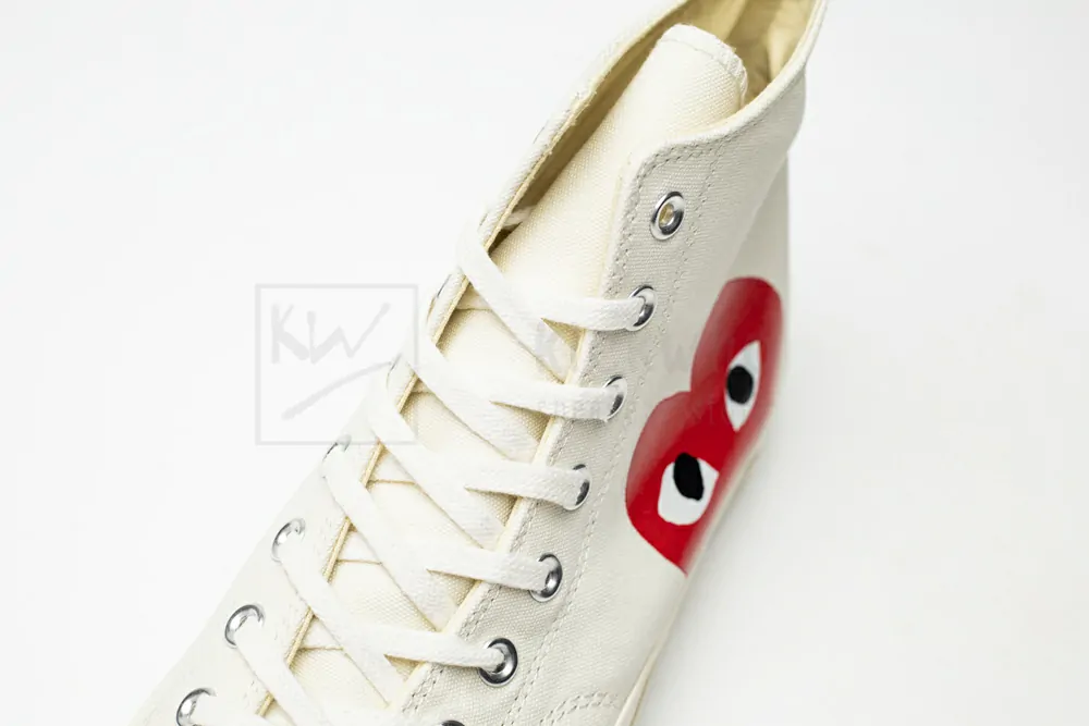 cdg play x converse 1970s bigger by a yard high help rice white 150205c