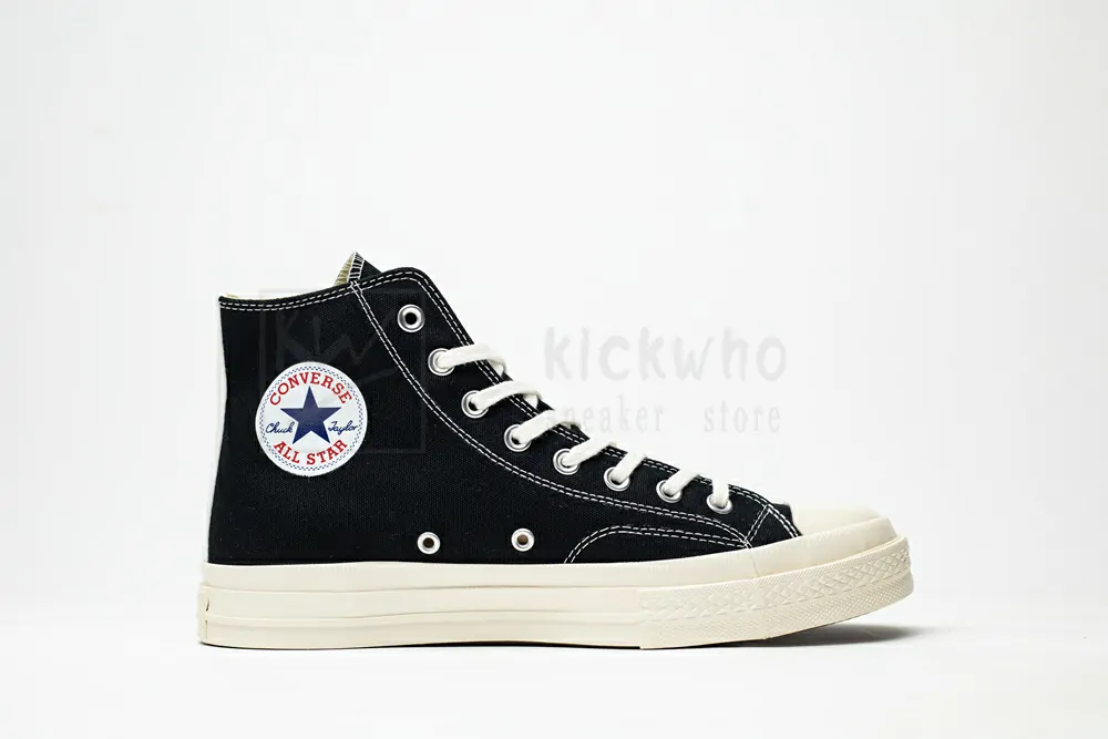 cdg play x converse 1970s bigger by a yard high help black 150204c