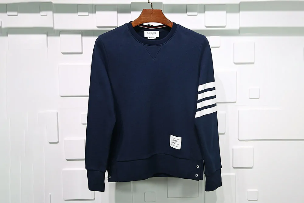 thom browne crewneck blue size runs small