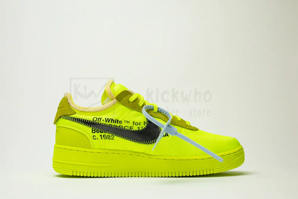 off-white x nike air force 1 volt godkiller