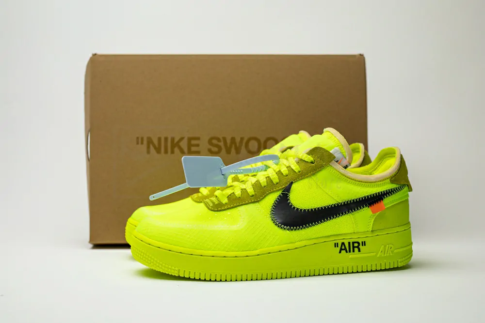 off-white x nike air force 1 volt godkiller