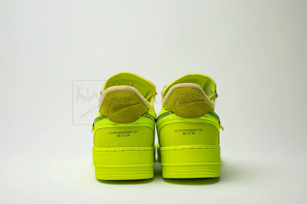 off-white x nike air force 1 volt godkiller