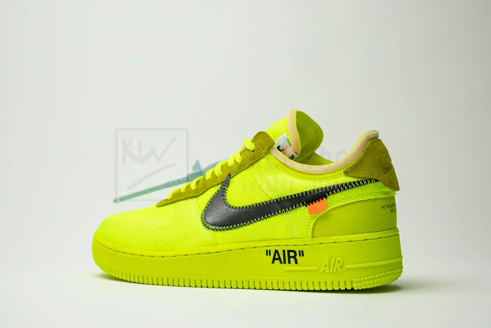 off-white x nike air force 1 volt godkiller